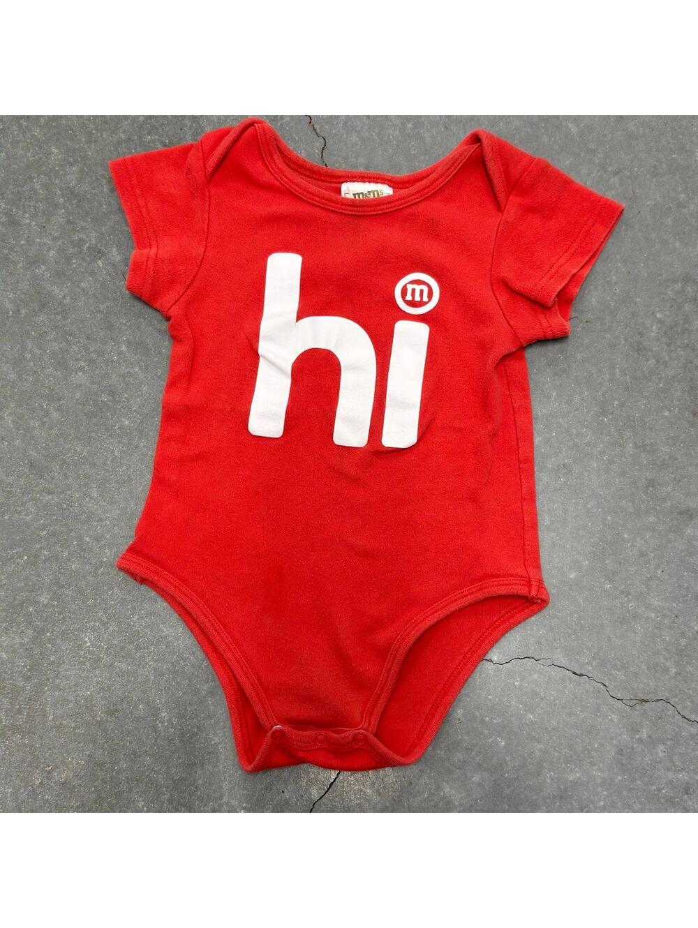 M&Ms Baby Bodysuit